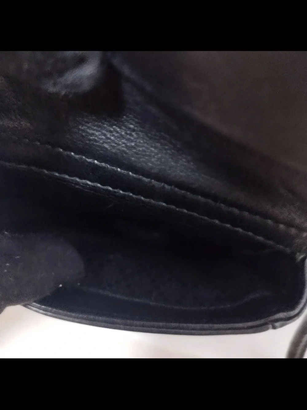 Gucci Black Leather Backpack with Bamboo Handle